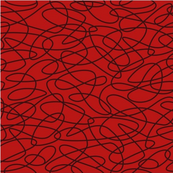 Tapet modern Bramante Rojo