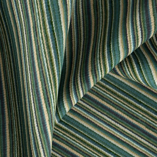 Material textil cu dungi pentru tapiterie Bingo 7 (FibreGuard)