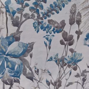 draperii cu model floral