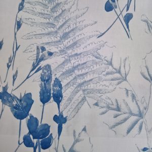 draperii din bumbac cu model floral