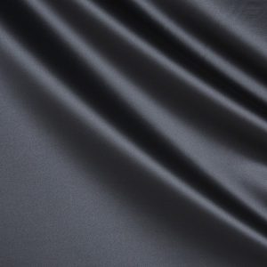 Draperii din bumbac satinat Chic Charcoal