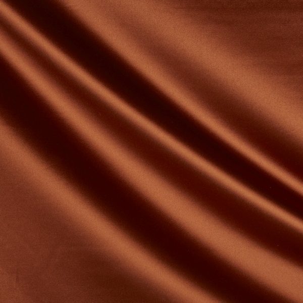 Draperii din bumbac satinat Chic Cinnamon