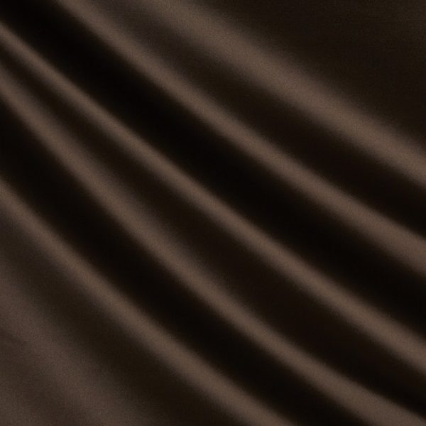 Draperii din bumbac satinat Chic Mahogany
