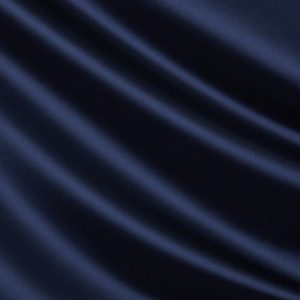 Draperii din bumbac satinat Chic Navy
