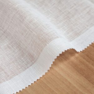 Perdele transparente din in 100% Gea Blanco