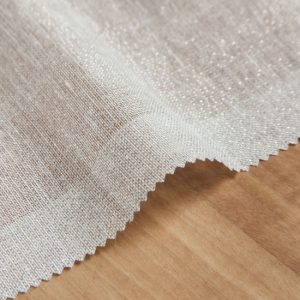Perdele transparente din in 100% Gea Lurex Oro