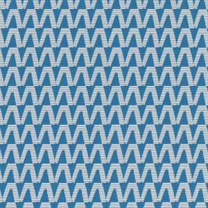 material tapiterie cu model geometric Domino China Blue