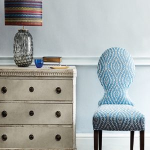 tapiterie cu model geometric Bagatelle China Blue