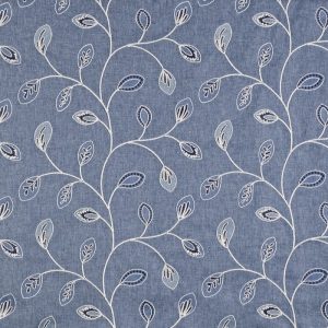 draperii cu broderie MARSEILLE INDIGO