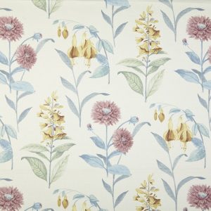 draperii din bumbac cu flori BLOOMINGDALE CHAMBRAY
