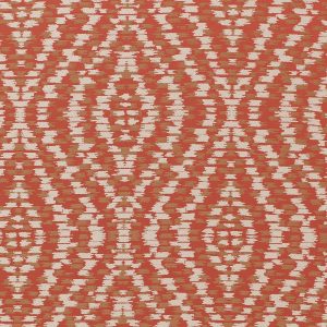 tapiterie cu model geometric Bagatelle Cinnabar