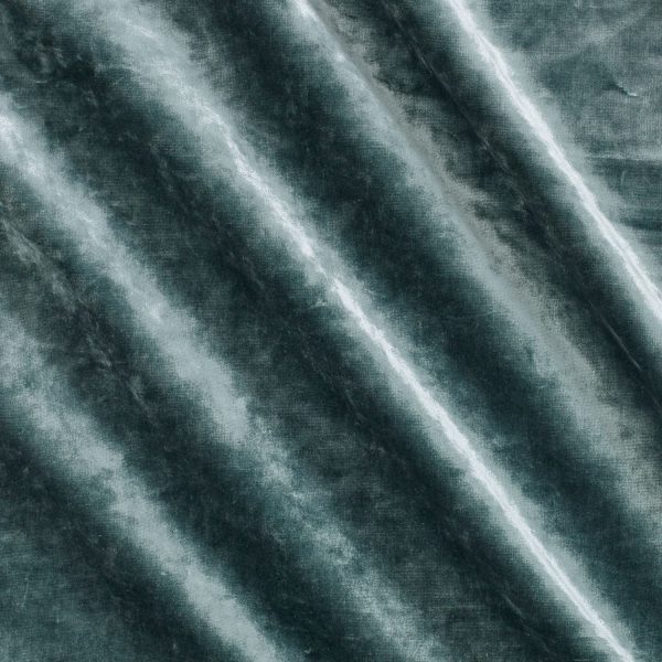 Draperii catifea Carnaby Blue Stone