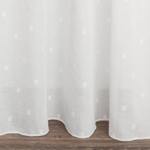 perdele semitransparente Versalles Blanco