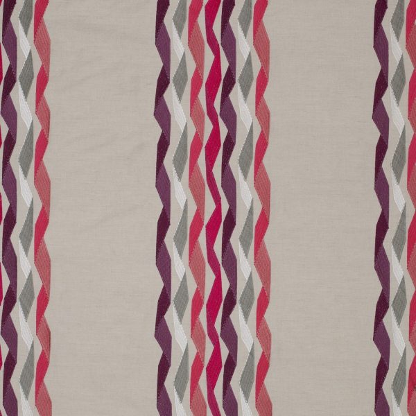 Draperii Carnival Stripe Fuchsia