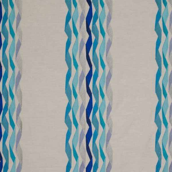 Draperii Carnival Stripe Blue