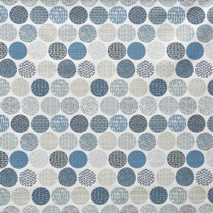 draperii cu buline Casa Indigo