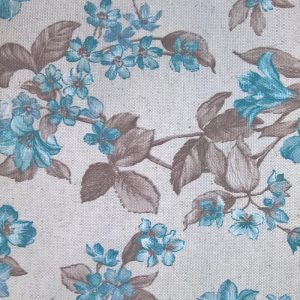 draperii cu flori Lodi Turquaise