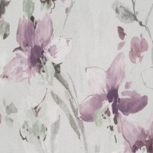 draperii cu flor mari mov