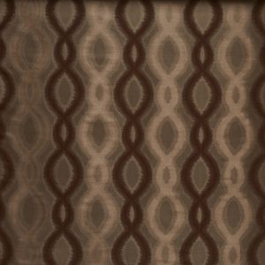 draperii cu model geometric oasis tobacco