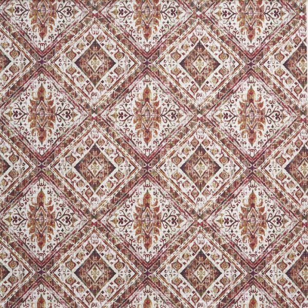 Material tapiterie cu model geometric Banyan Mist