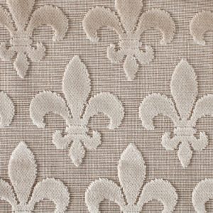 catifea jacquard model Fleurs de Lis Beige