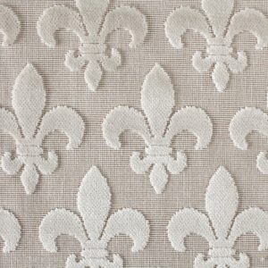 catifea jacquard Fleurs de Lis Natur