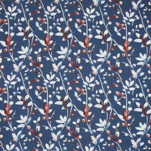 draperii florale trebah sapphire