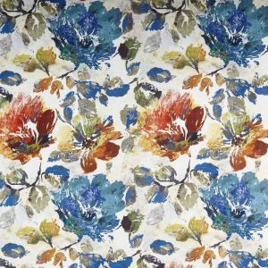 material tapiterie model floral opium sapphire