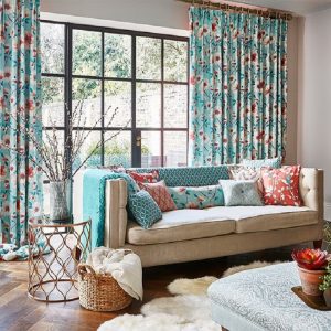 draperii florale