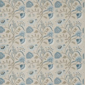 draperii florale brodate