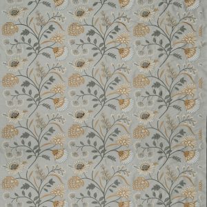 draperii din matase brodate Siam Silk Frost