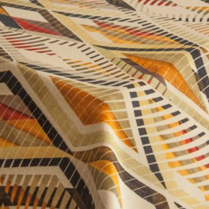 catifea imprimata pentru tapiterie Tuareg Velvet Verde