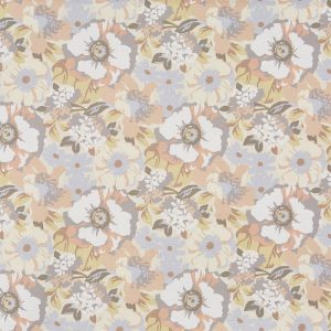 draperii florale inspiratie retro zumba pastel pink