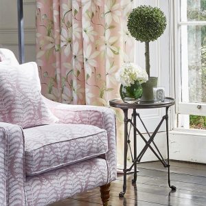 draperii cu model floral