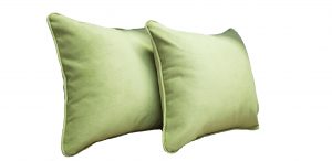 set doua perne decorative din catifea