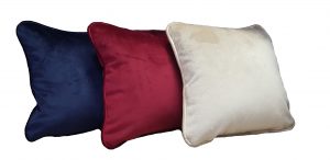 set perne decorative din catifea divers colorate