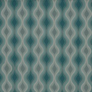 draperii cu model geometric deco peacock