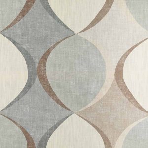Draperii cu imprimeu geometric Cuevas de Arta 03
