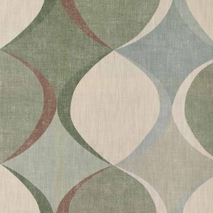 Draperii cu imprimeu geometric Cuevas de Arta 04
