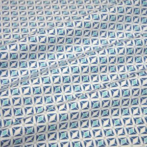 material textil pentru exterior Yuriko Bleu