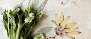 Draperii florale