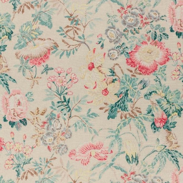 Material textil floral Vienne 3