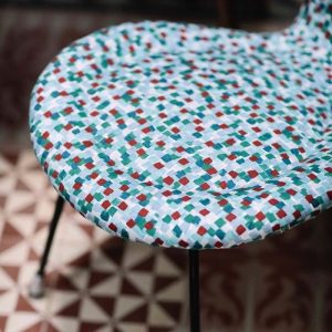 material textil cu desig abstract multicolor Empire Stare 7