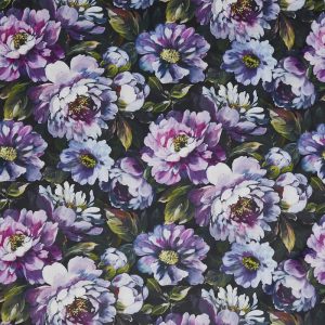 Draperii florale Secret Oasis Ultra Violet