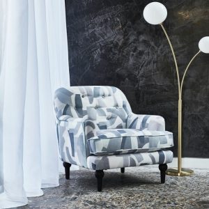 Material textil cu motive geometrice Underground