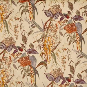 tapiterie cu design floral botanist amber