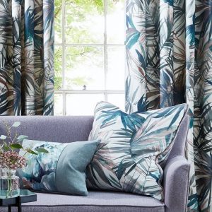 draperii cu design tropical waikiki
