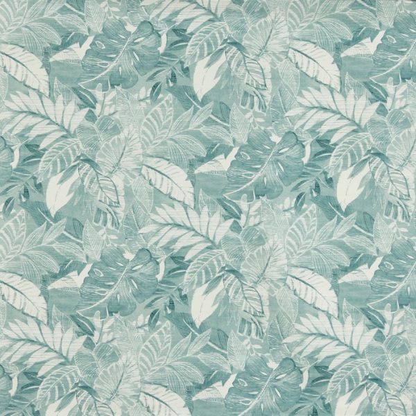 material textil cu design tropical mahalo ocean