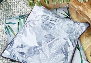 material textil cu frunze