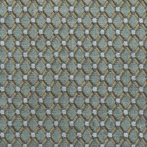 Catifea jacquard pentru tapiterie cabochon-turquoise